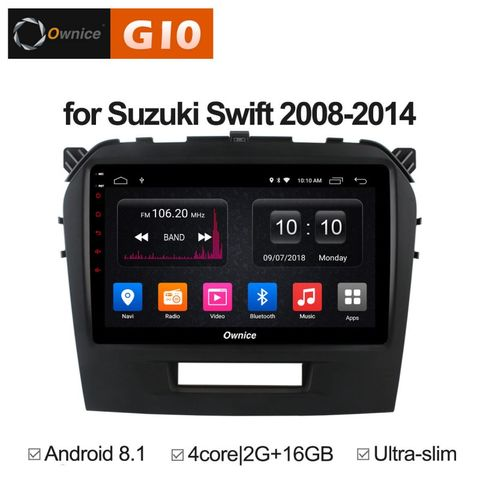 Ownice G10 S9621E  Suzuki Vitara 2 (Android 8.1)